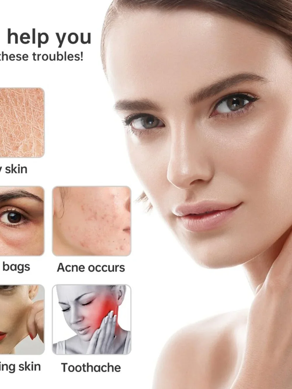 Ice Roller for Face and Eye, Ice Face Roller, Ice Roller Skin Care Tools Gifts f